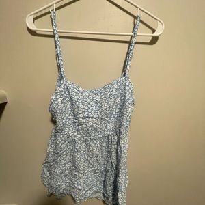 Tie back tank top